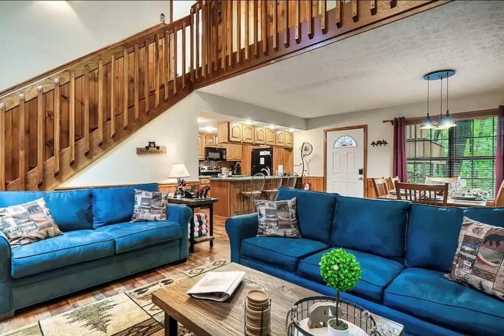 Beary Peaceful Smokies Retreat: Hot-Tub & Pools Villa พิเจนฟอร์จ ภายนอก รูปภาพ